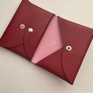 Hermes CALVI DUO VERSO CARD HOLDER
